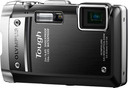 Olympus TG-810, 14MP, 3D, 5x Zoom, GPS, Waterproof, Black (1/2,3'')