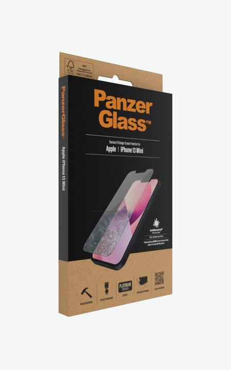 Actual product image PanzerGlass Standard Fit (1 pcs., Apple iPhone 13 mini)