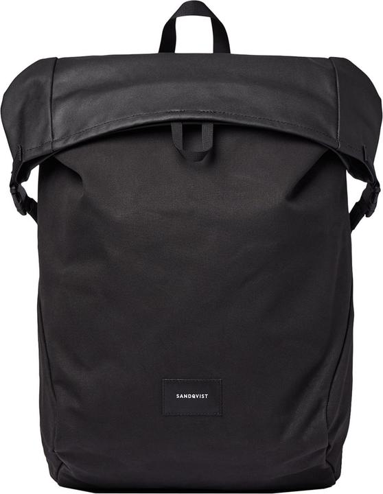 Sandqvist Laptop Rugzak / Rugtas / Laptoptas / Werktas - Alfred - Zwart - 13 inch (22 l)