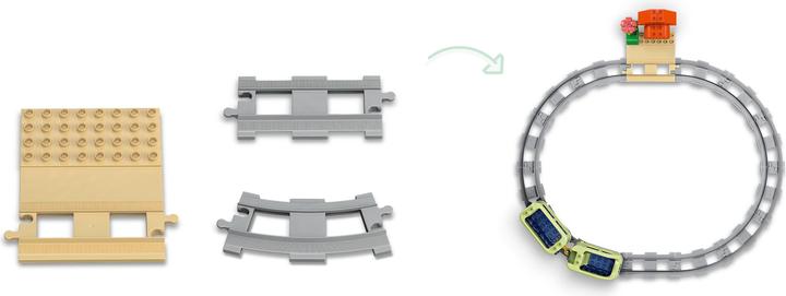 Image du produit LEGO Interaktive Abenteuer-Eisenbahn (10427)