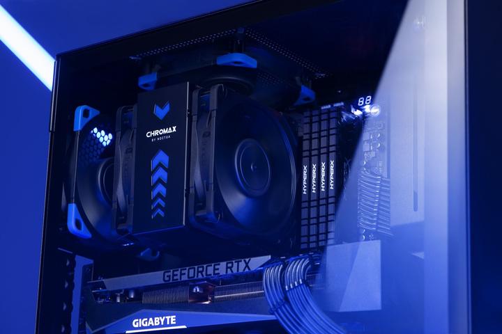 Produktbild Noctua HC7 chromax.black CPU-Kühler-Abdeckung