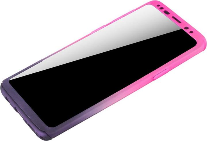 Produktbild König Design Hülle Handy Schutz für Samsung Galaxy S9 Plus Case Cover Displayschutz Violett (Samsung Galaxy S9+)