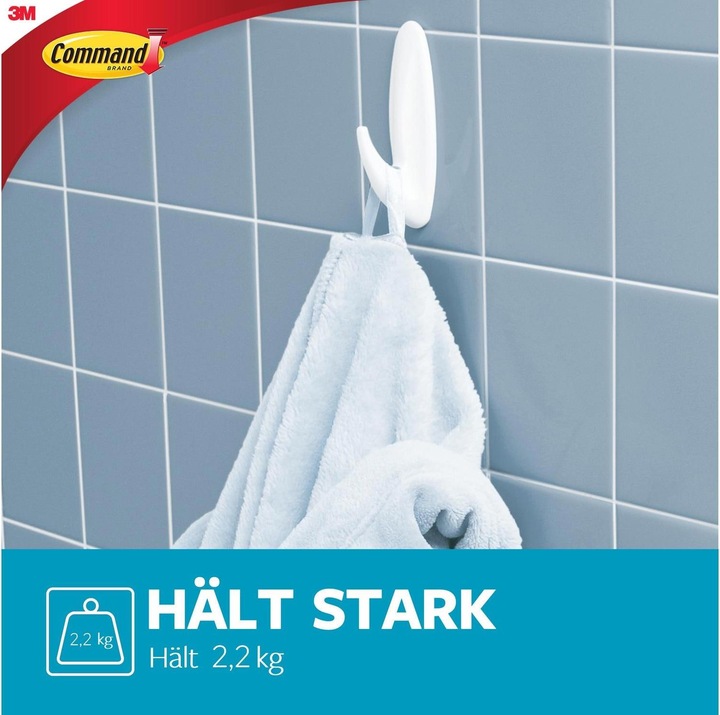 Produktbild Command Haken Badezimmer L