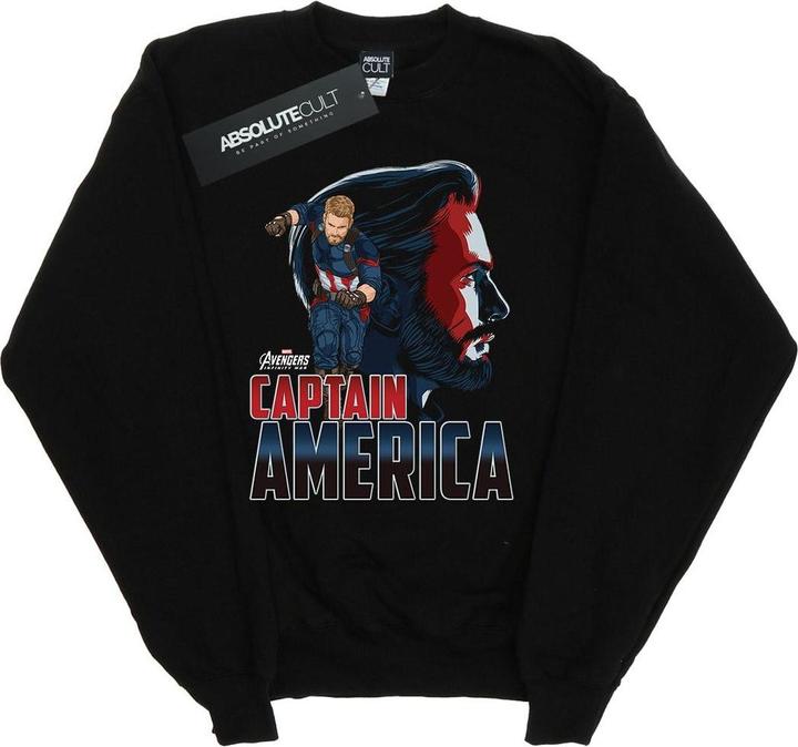 Produktbild Avengers Infinity War Captain America Character Sweatshirt (S)