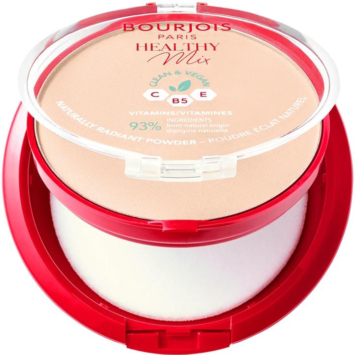 Bourjois Healthy Mix Clean & Vegan Naturally Radiant Powder (01 Ivory)
