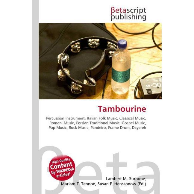 Tambourine, Fachbücher von Lambert M. Surhone, Miriam T. Timpledon, Susan F. Marseken