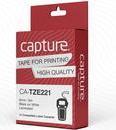 Produktbild Capture Tape Black on White 9mm (0.90 cm, Schwarz)