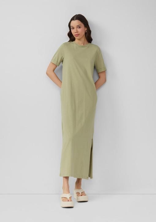 Produktbild S.Oliver Kleid Langes Jerseykleid aus Baumwolle (XS)