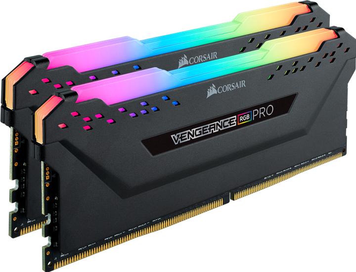 Productafbeelding Corsair Vengeance RGB Pro (2 x 16GB, 3200 MHz, DDR4 RAM, DIMM 288 pin)