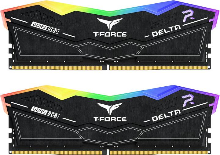 Produktbild Team Group D548GB 7200-34 Delta RGB bk K2 TEM (2 x 24GB, 7200 MHz, DDR5-RAM, DIMM)