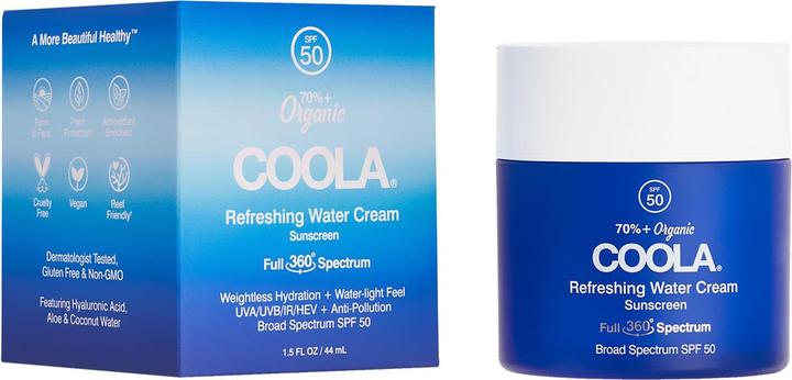 Immagine prodotto Coola Suncare Refreshing Water (Crema solare viso, SPF 50, 44 ml, 44 g)