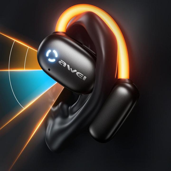 Actual product image Awei Bluetooth headphones 5.4 TZ13 ANC + docking station black (ANC, 7 h, Docking, Wireless)
