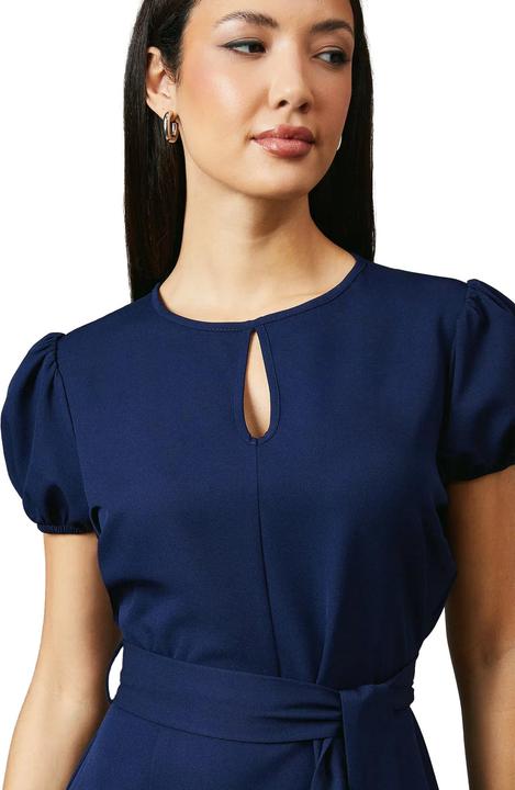 Produktbild Principles Midikleid Rohrleitungsdetail Puffärmel (36)