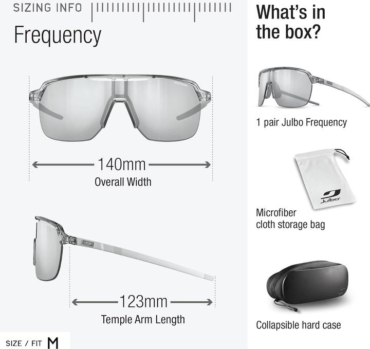 Produktbild Julbo Frequency Reactiv (Schwarz, Gelb, Gold)