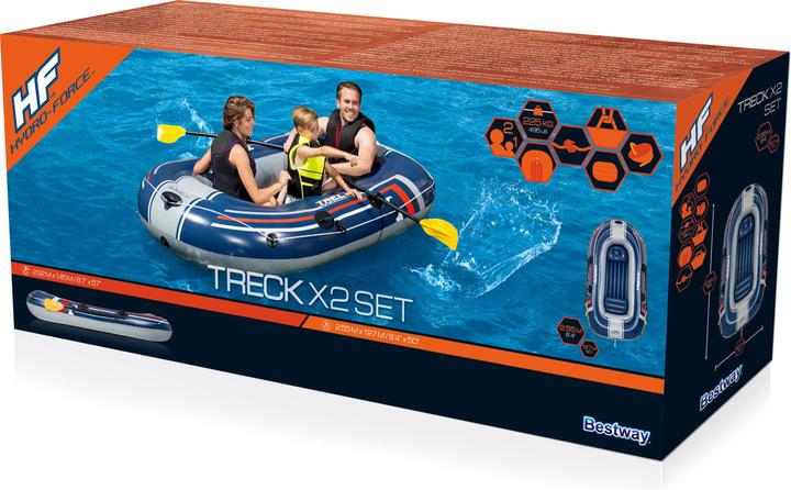 Productafbeelding Bestway Hydro Force Flossboot Set (255 cm, 3 pers.)