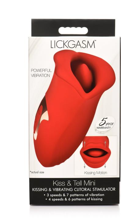 Produktbild Lickgasm Kiss and Tell - Silicone Kissing and Vibrating Clitoral Stimulator
