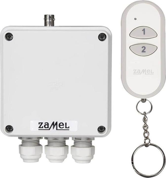 Zamel Wireless Steuerungsset 2-Kanal Fernsteuerung + 2-Kanal Funknetzschalter RWS-311D/Z