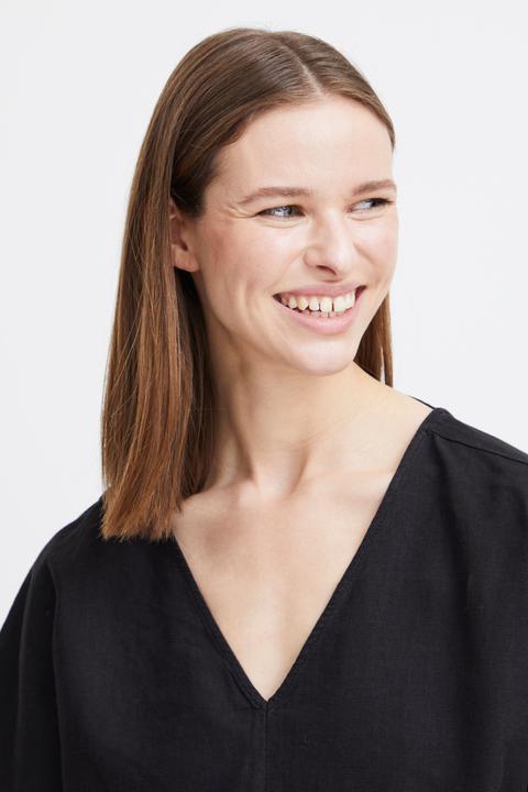 Actual product image B.young BYFALAKKA VNECK BLOUSE 20814548 (34)