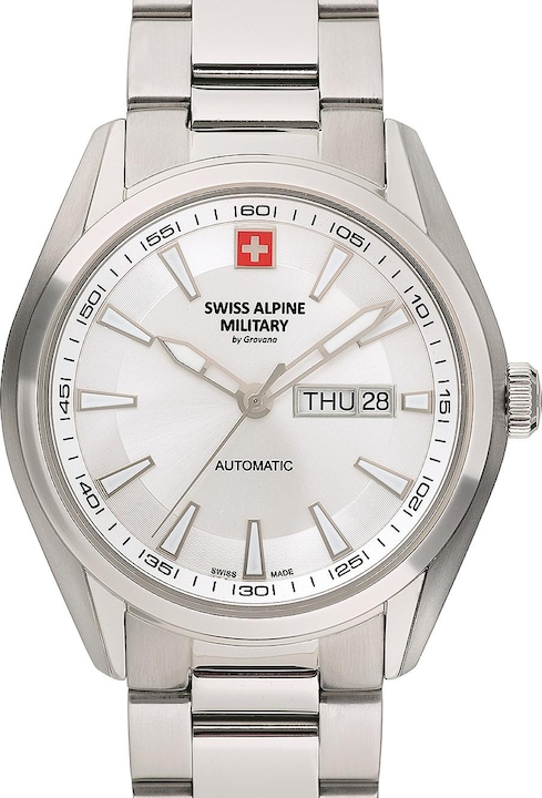 Produktbild Swiss Alpine Military 7090.2132 Automatik Herrenuhr 43mm 10ATM (Analoguhr, 43 mm)