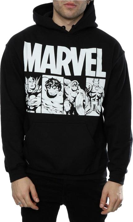 Produktbild Comics Action Tiles Kapuzenpullover (3XL)