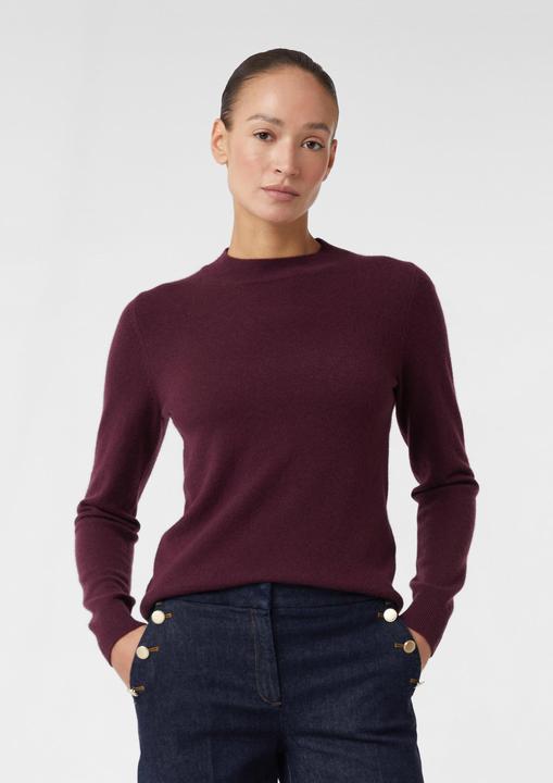 Actual product image Comma Strickpullover Femininer Kaschmirmix-Pullover (34)