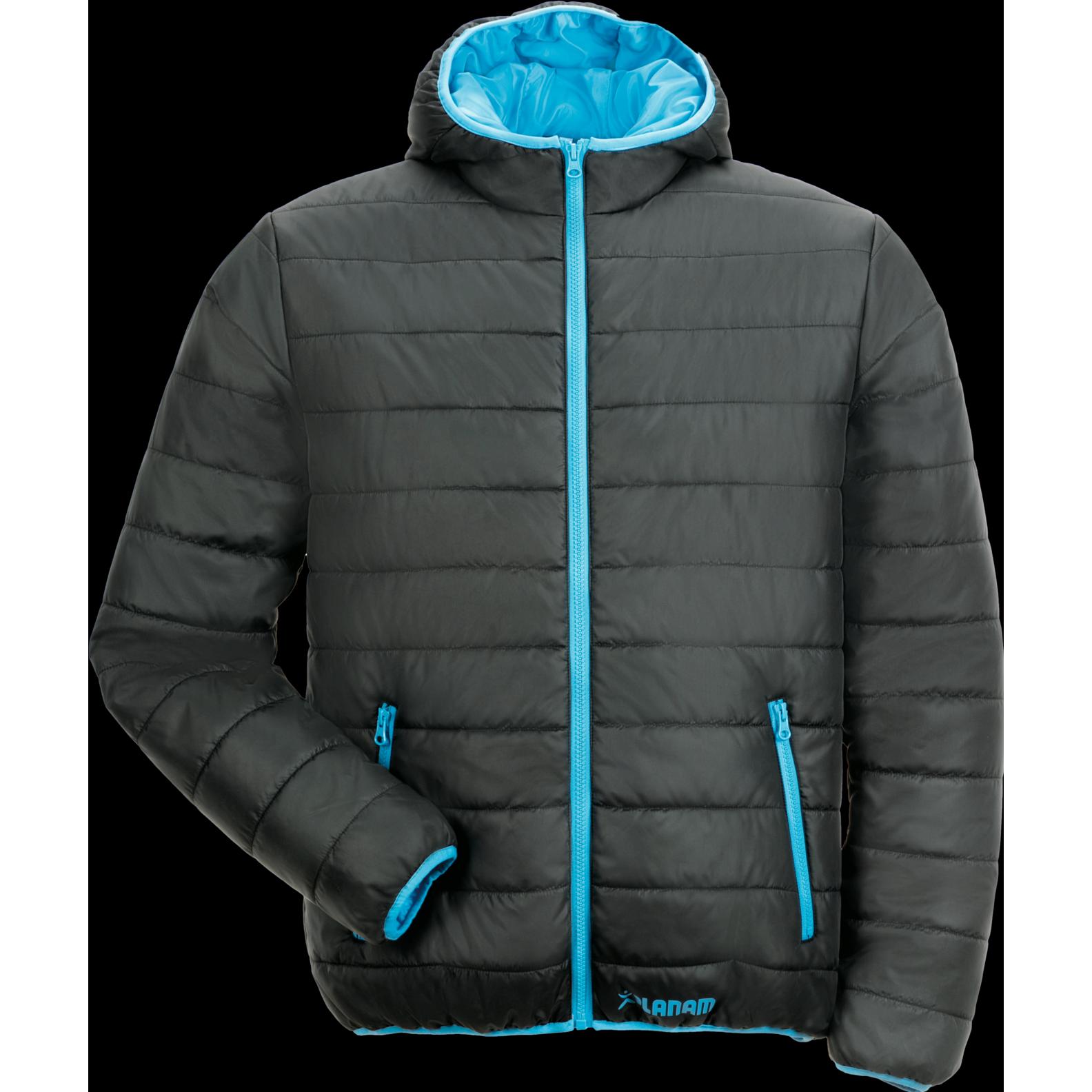 Planam, Herren, Jacke, Jacke Lizard (XXL), Schwarz, Blau, XXL