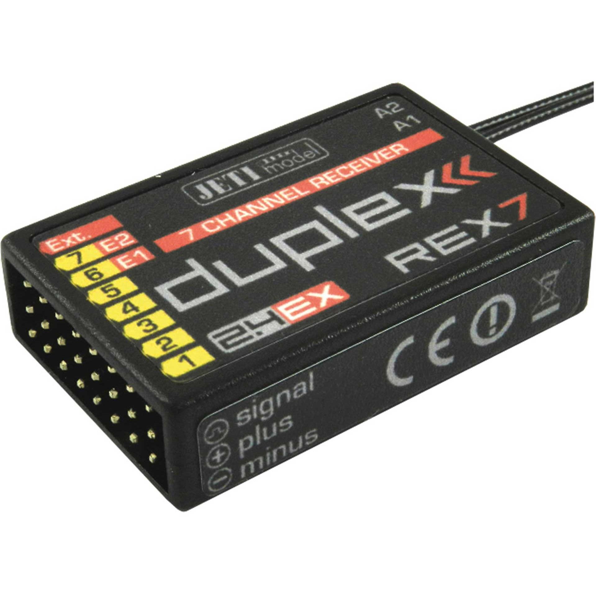 Thumbnail - Jeti Empfänger REX 7 A40 duplex