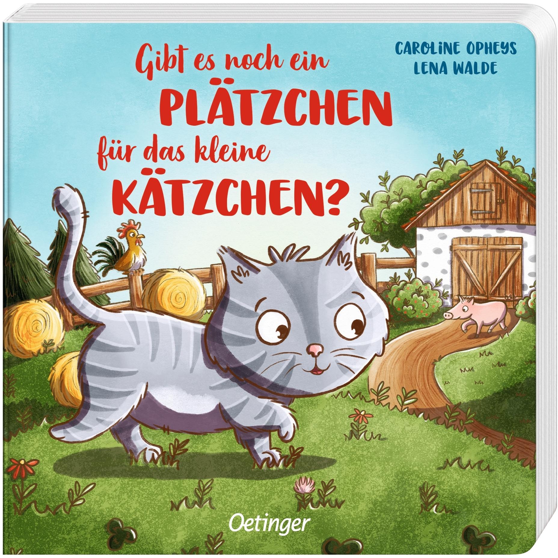 Gibt es noch ein Plätzchen für das kleine Kätzchen?, Kinderbücher von Caroline Opheys, Lena Walde