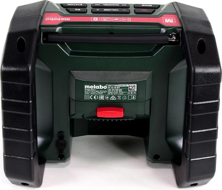 Immagine prodotto Metabo R 12-18 Bt (FM, AM, Bluetooth)