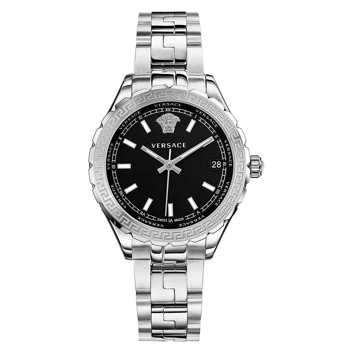 Versace, Horloge, Dameshorloge Hellenyium V1202 0015, Zilver, (Zwitserse Makelij, 35 mm)