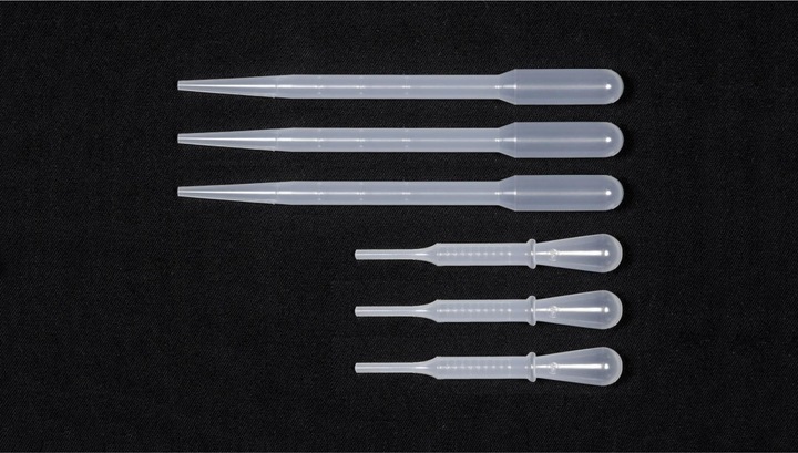 Actual product image Tamiya Pipette set (3x short/3x long)
