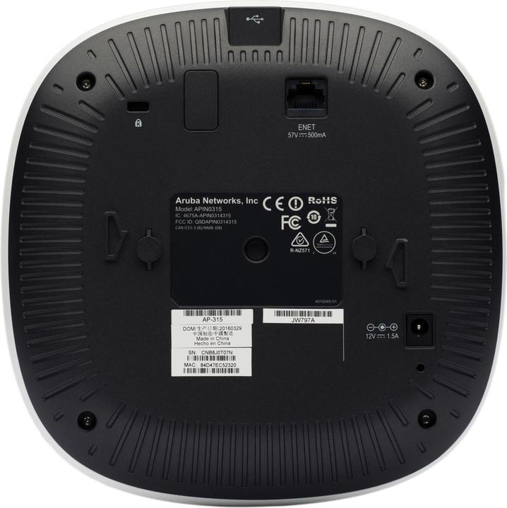 Productafbeelding Aruba IAP-315 (RW) Power over Ethernet (PoE) (1733 Mbit/s)