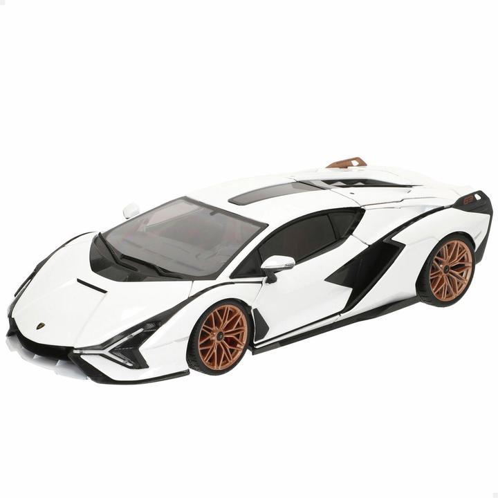Image du produit Bburago Lamborghini Sian FKP 37 1/18 blanc/noir
