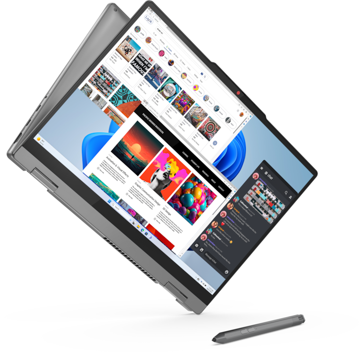 Produktbild Lenovo IdeaPad 5 2-in-1 (14", Intel Core i7-13620H, 16 GB, 1000 GB, DE)