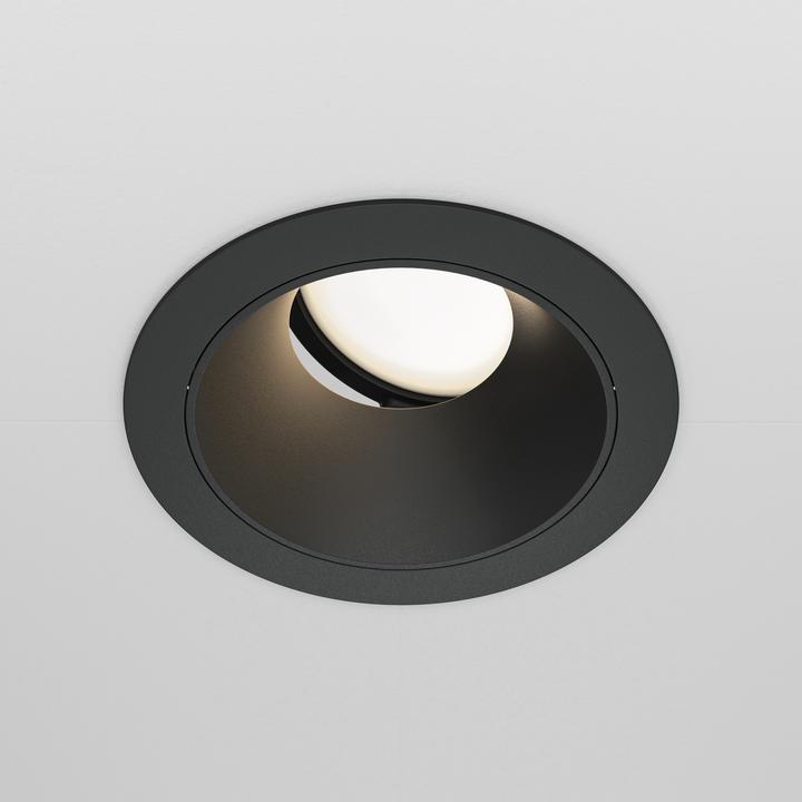 Produktbild Maytoni Share Downlight, Einbauleuchte GU10 Schwarz Ø86mm (GU10)
