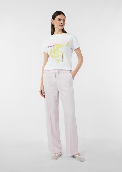 Actual product image Comma T-Shirt T-Shirt aus Baumwolle mit Artwork (34)