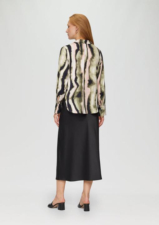 Immagine prodotto s.Oliver Bluse Satin-Bluse mit All-over-Print (36)