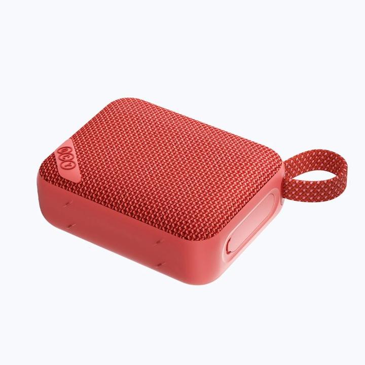 Actual product image QCY SP2 wireless speaker (red) (17 h)
