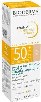 Produktbild Bioderma Photoderm Cover Touch SPF 50+ Sehr leicht 40g (Sonnencreme Gesicht, SPF 50, 40 g)