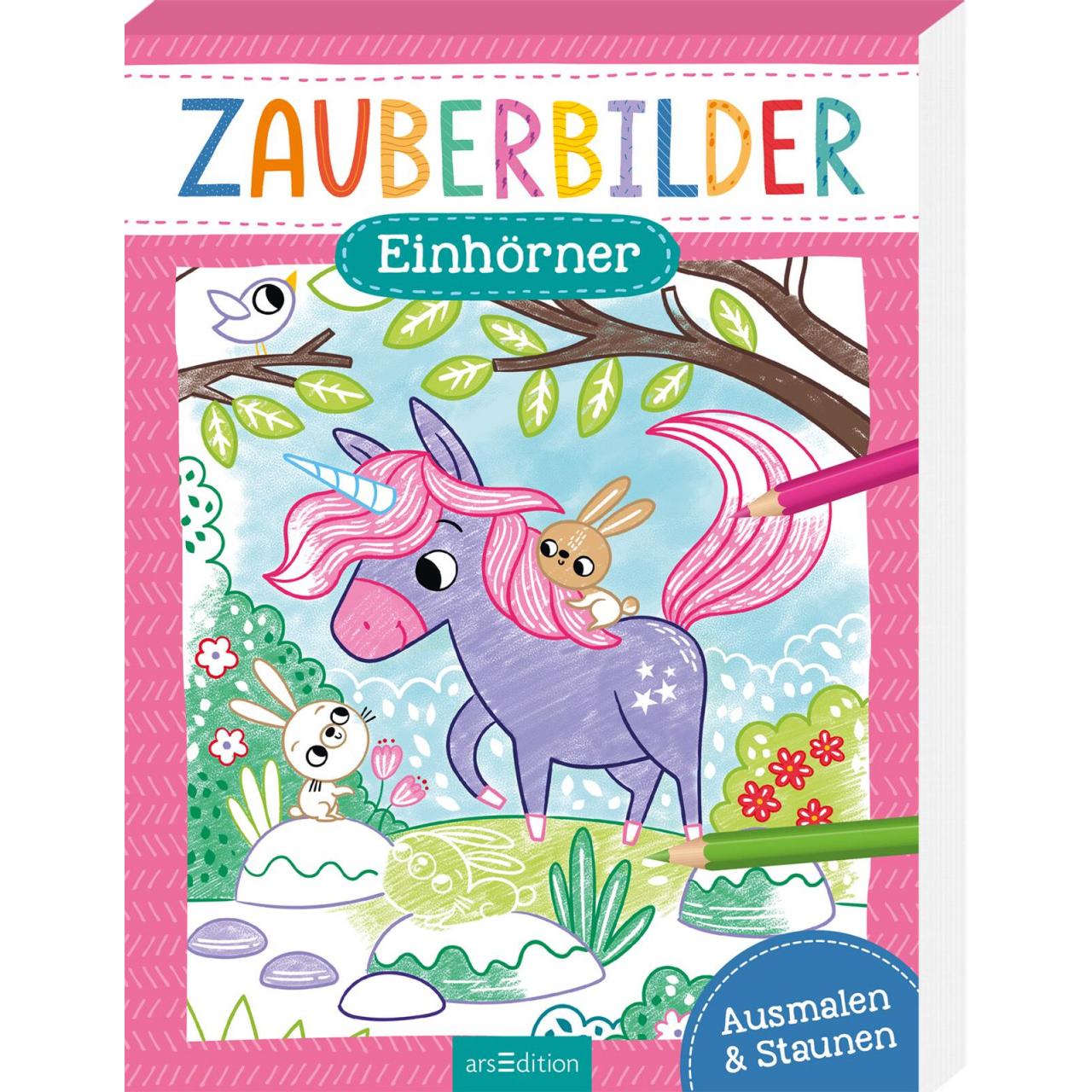 Ars Edition Zauberbilder Einhörner