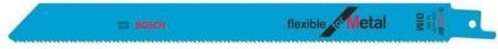 Bosch Professional Zubehör Reciprocating saw blade S 1122 BF Flexible for Metal, 5-pack