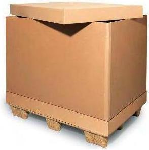 Produktbild Transpak Boden/Deckel 1-wellig Masse 1220x820x100mm Qualität 1.40 C braun braun