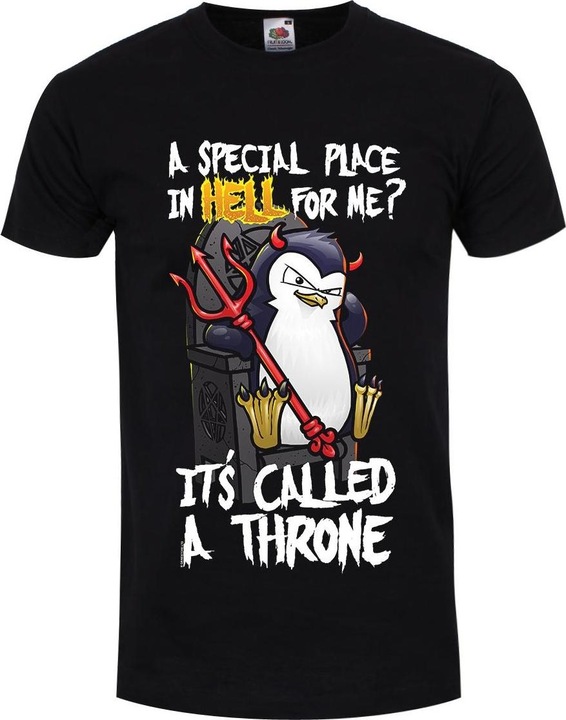 Actual product image Psycho Penguin TShirt A Special Place In Hell (3XL)