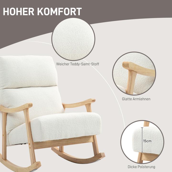 Actual product image Homcom Rocking chair