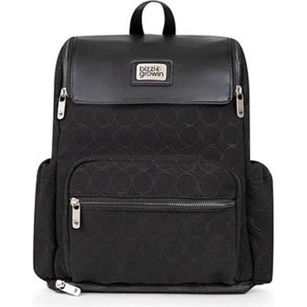 Bizzi Growin Wickelrucksack und Wickelauflage Onyx Black