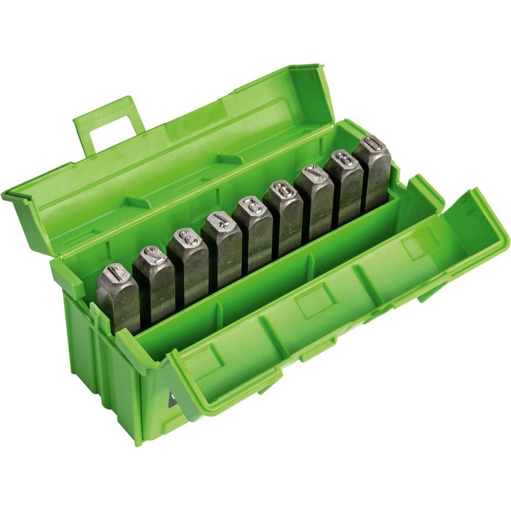 Kukko, Stanzwerkzeug, Stahlstempel Zahlen 8,0mm