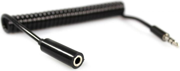 Immagine prodotto PowerGuard Cavo a spirale audio jack 3,5 mm AUX 0,5 m (0.50 m, Connettore da 3,5 mm (AUX))