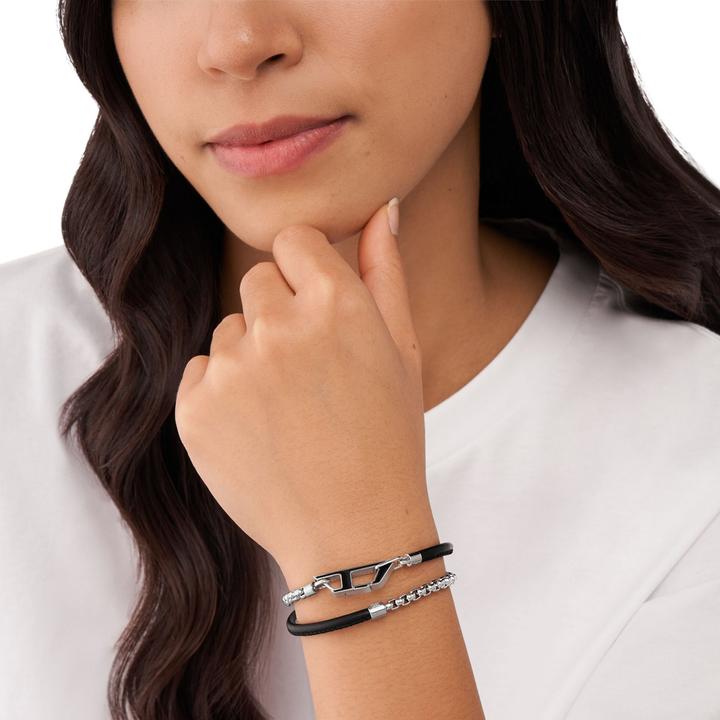 Image du produit Diesel Stackables (41.70 cm, Acier inoxydable, Cuir)