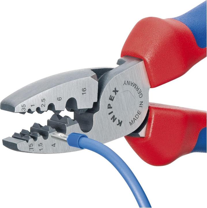 Image du produit Knipex Pince à sertir pour embouts de câble (180 mm)