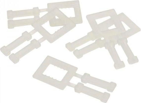 Produktbild Transpak Kunststoffklammer f.Bandbreite 16mm weiss (1000 x)